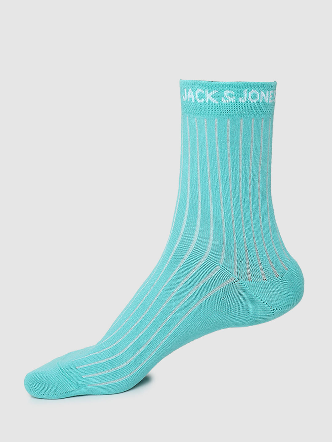 Pack of 3 Stripe Mid Length Socks - Multi-coloured