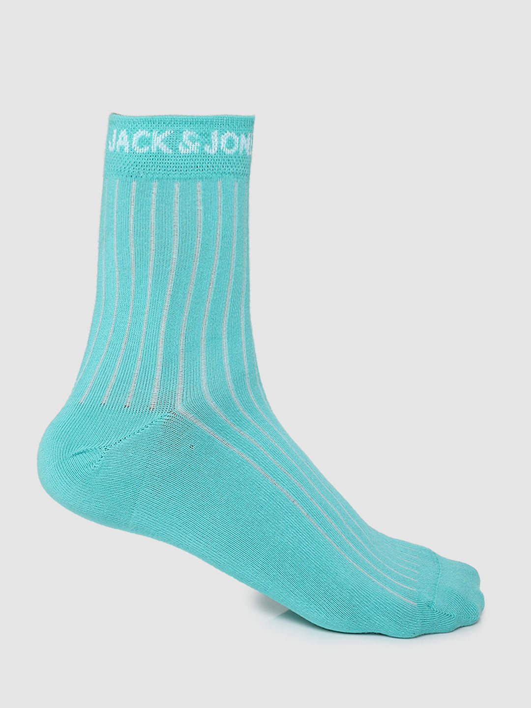 Pack of 3 Stripe Mid Length Socks - Multi-coloured