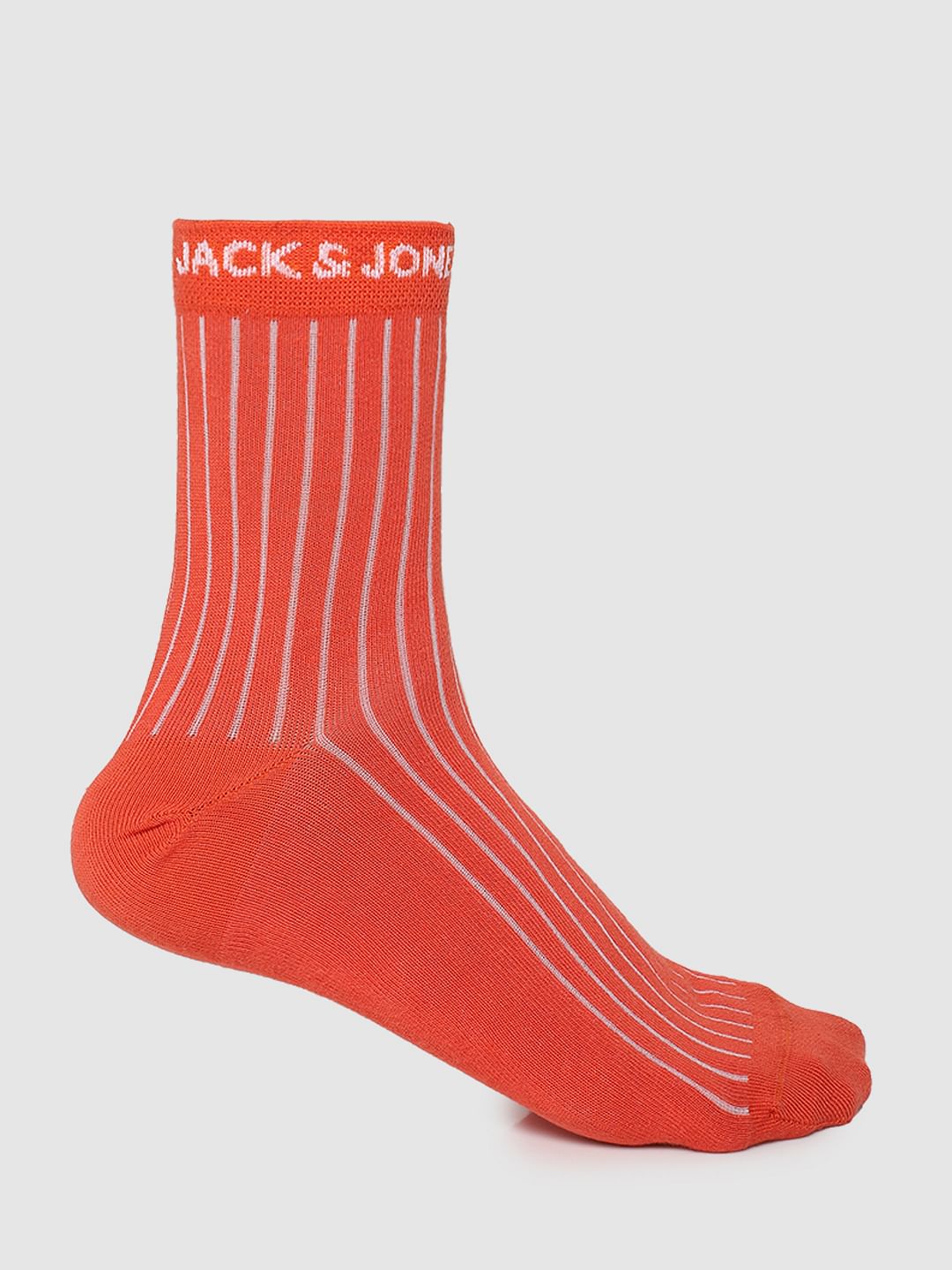 Pack of 3 Stripe Mid Length Socks - Multi-coloured