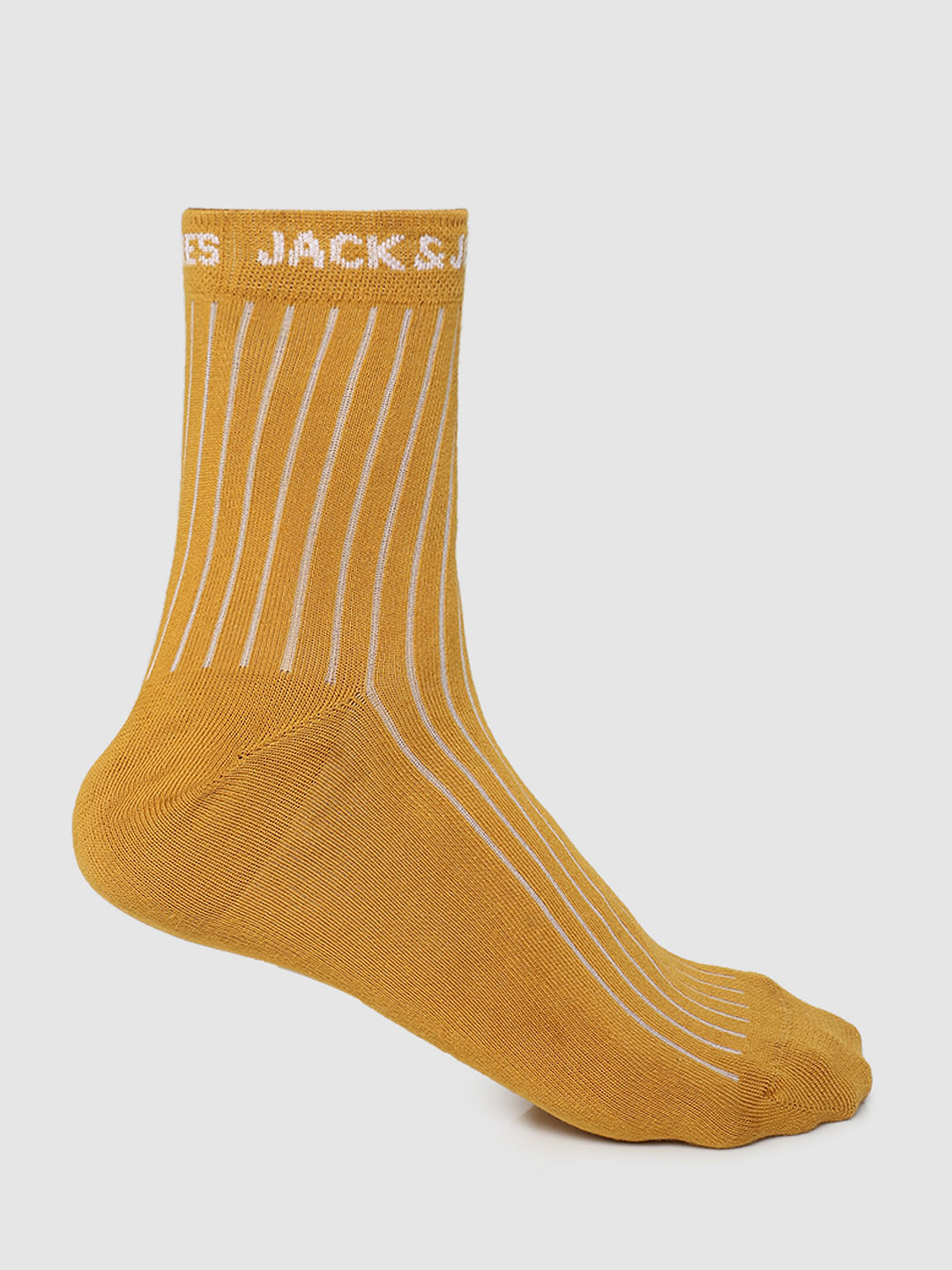 Pack of 3 Stripe Mid Length Socks - Multi-coloured