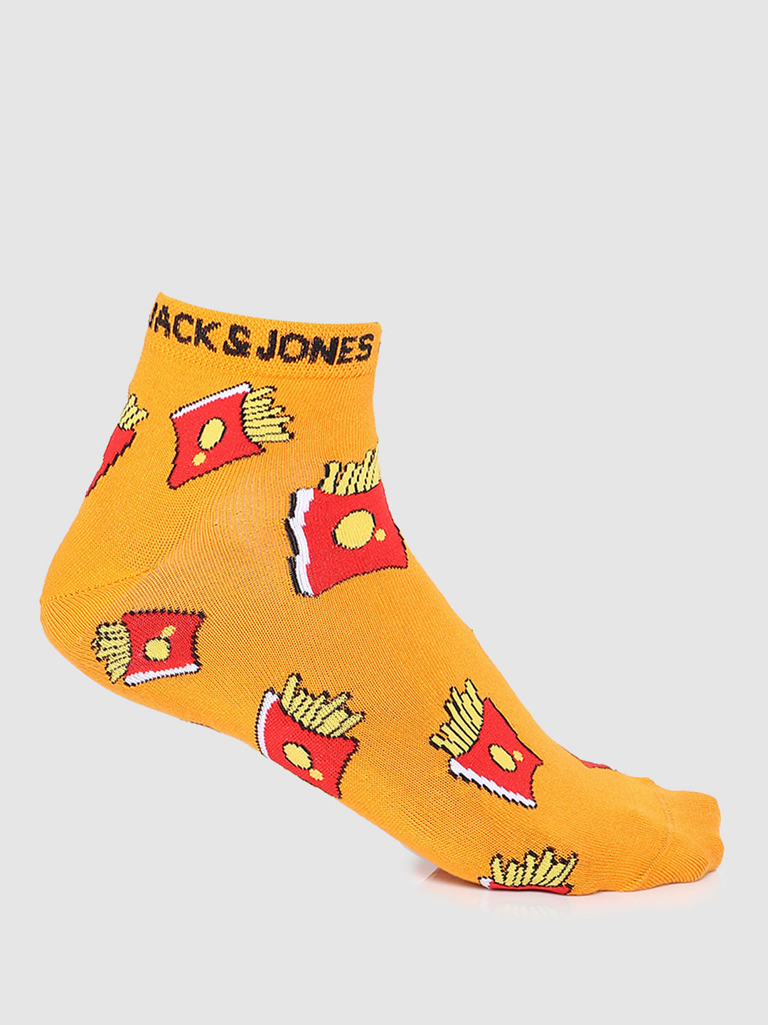 Pack of 2 Graphic Print Ankle Socks - Multi-coloured