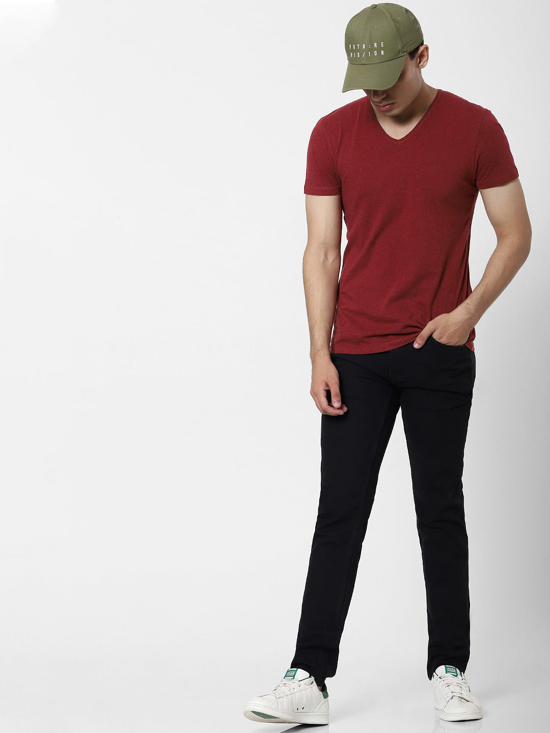 Black Low Rise Ben Skinny Fit Jeans - 28/30