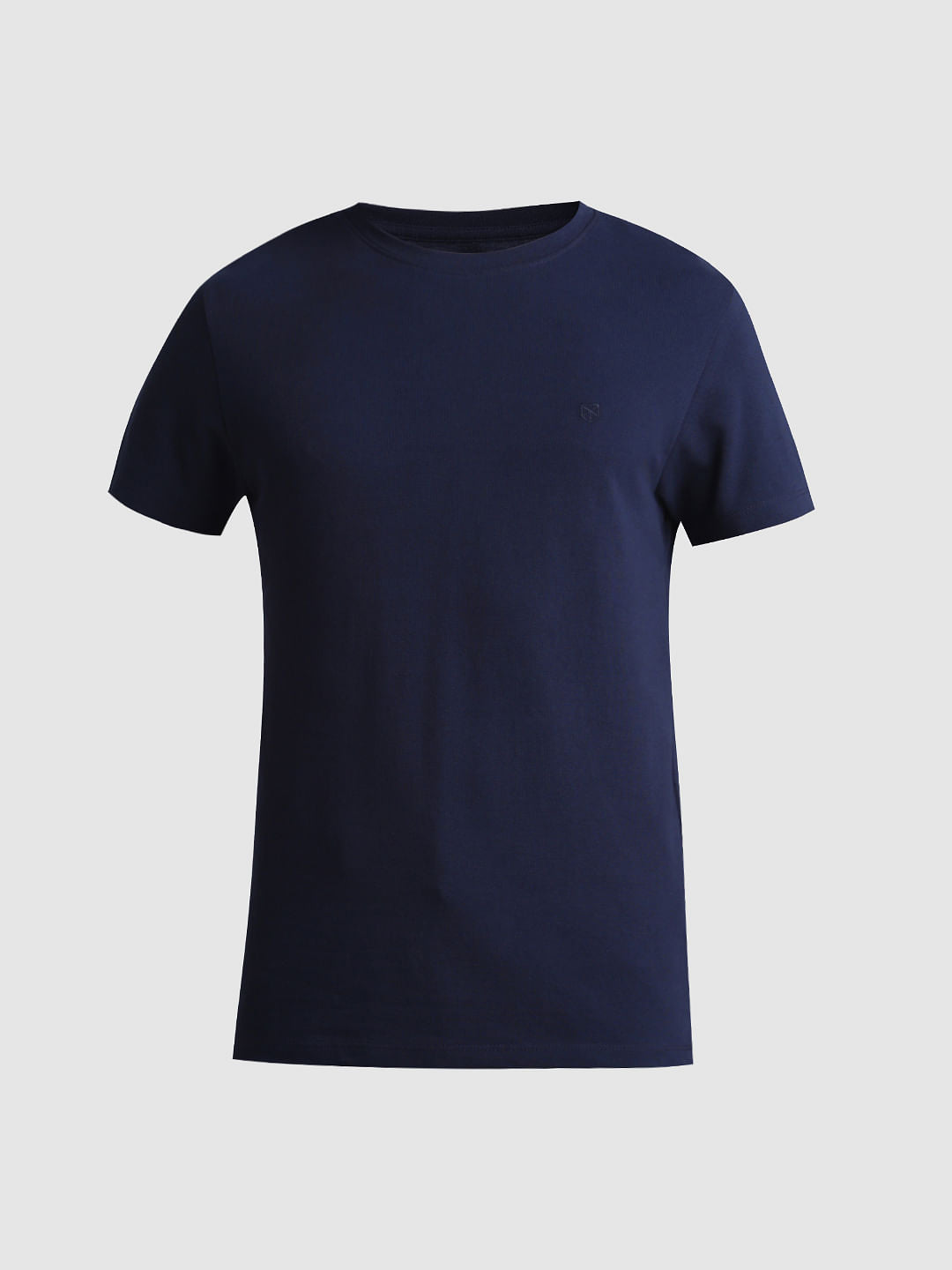 Navy Blue Crew Neck T-shirt