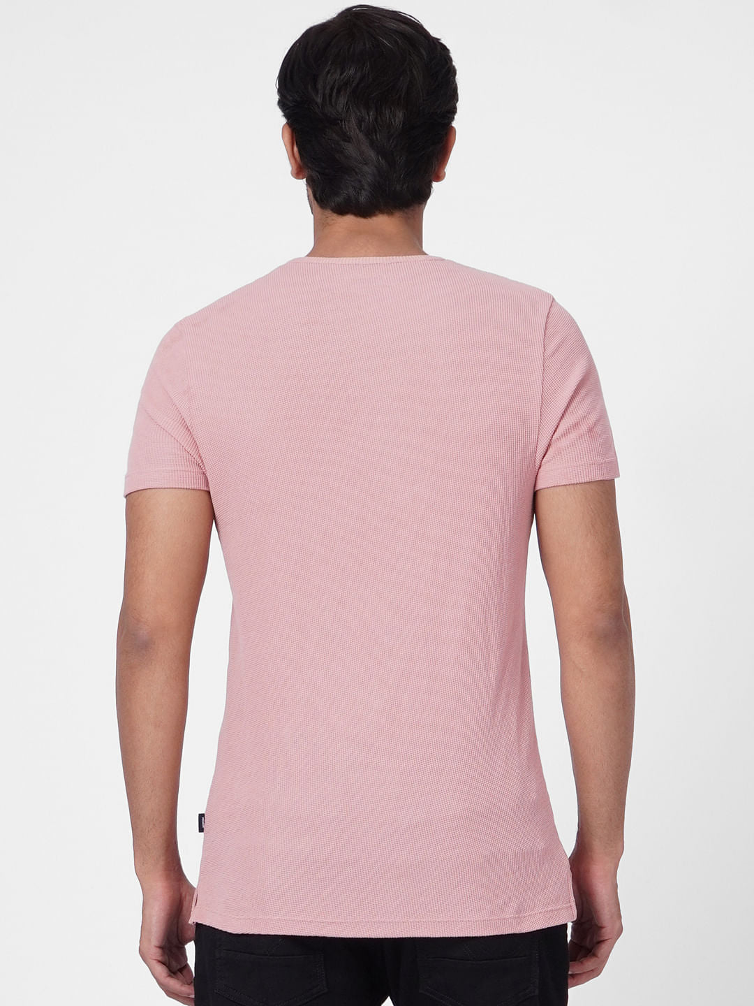 Pink Crew Neck T-shirt