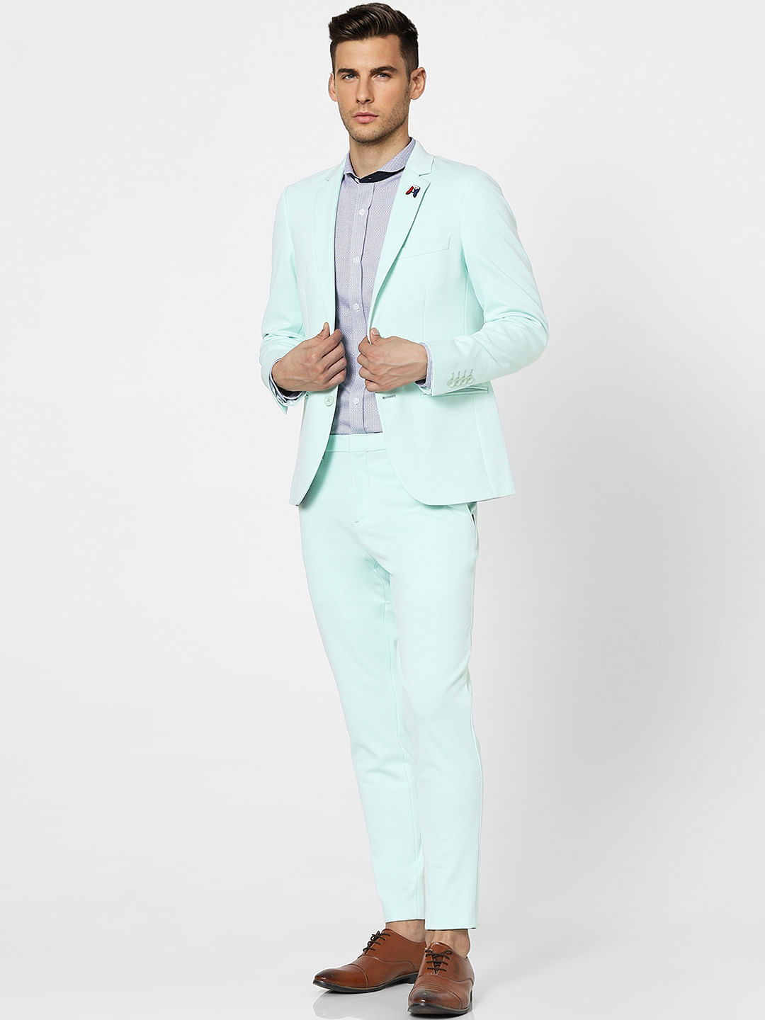 Green Formal Suit Blazer - 46