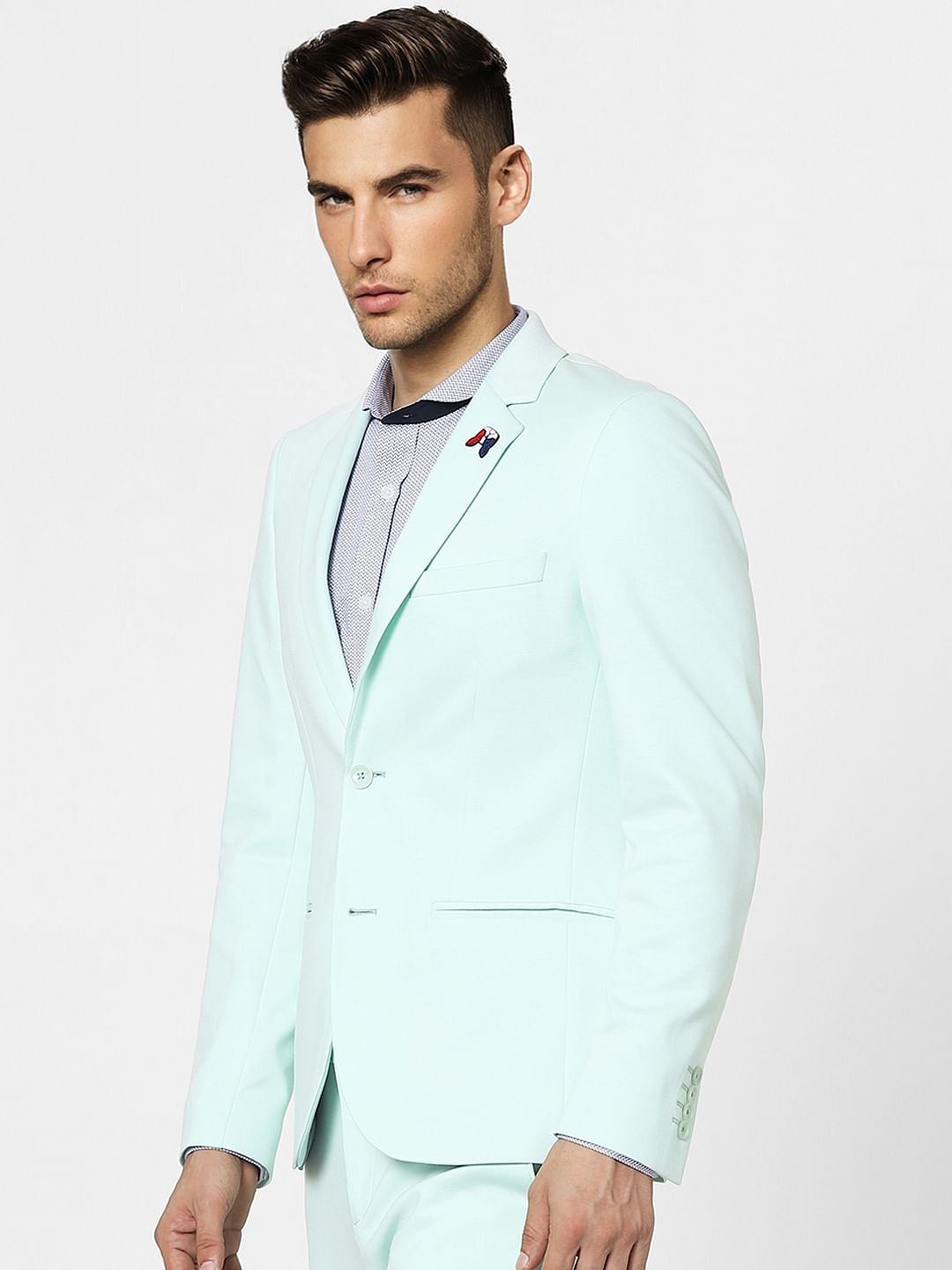 Green Formal Suit Blazer