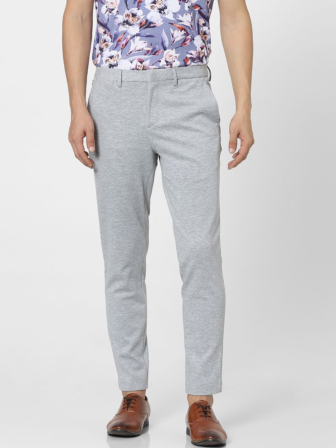 Grey Tailored Trousers