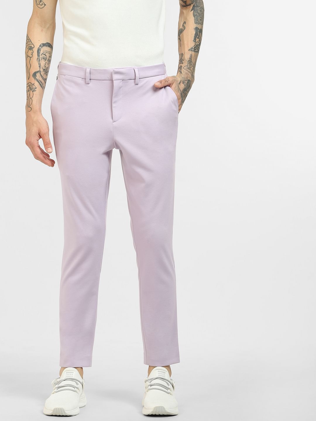 Purple Trousers