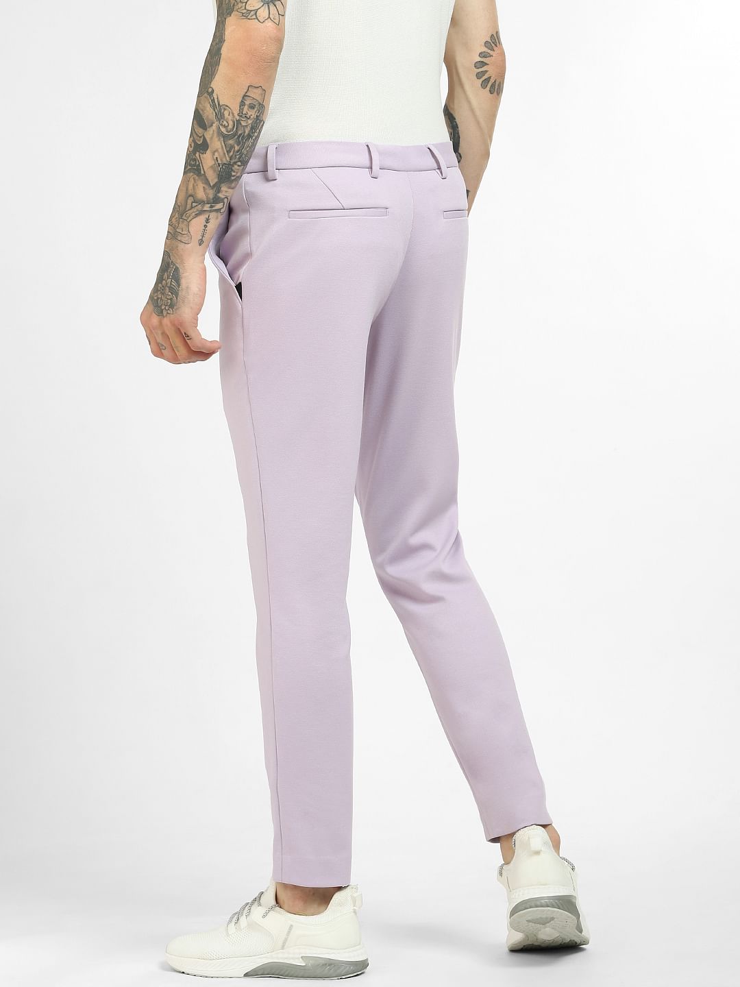 Purple Trousers