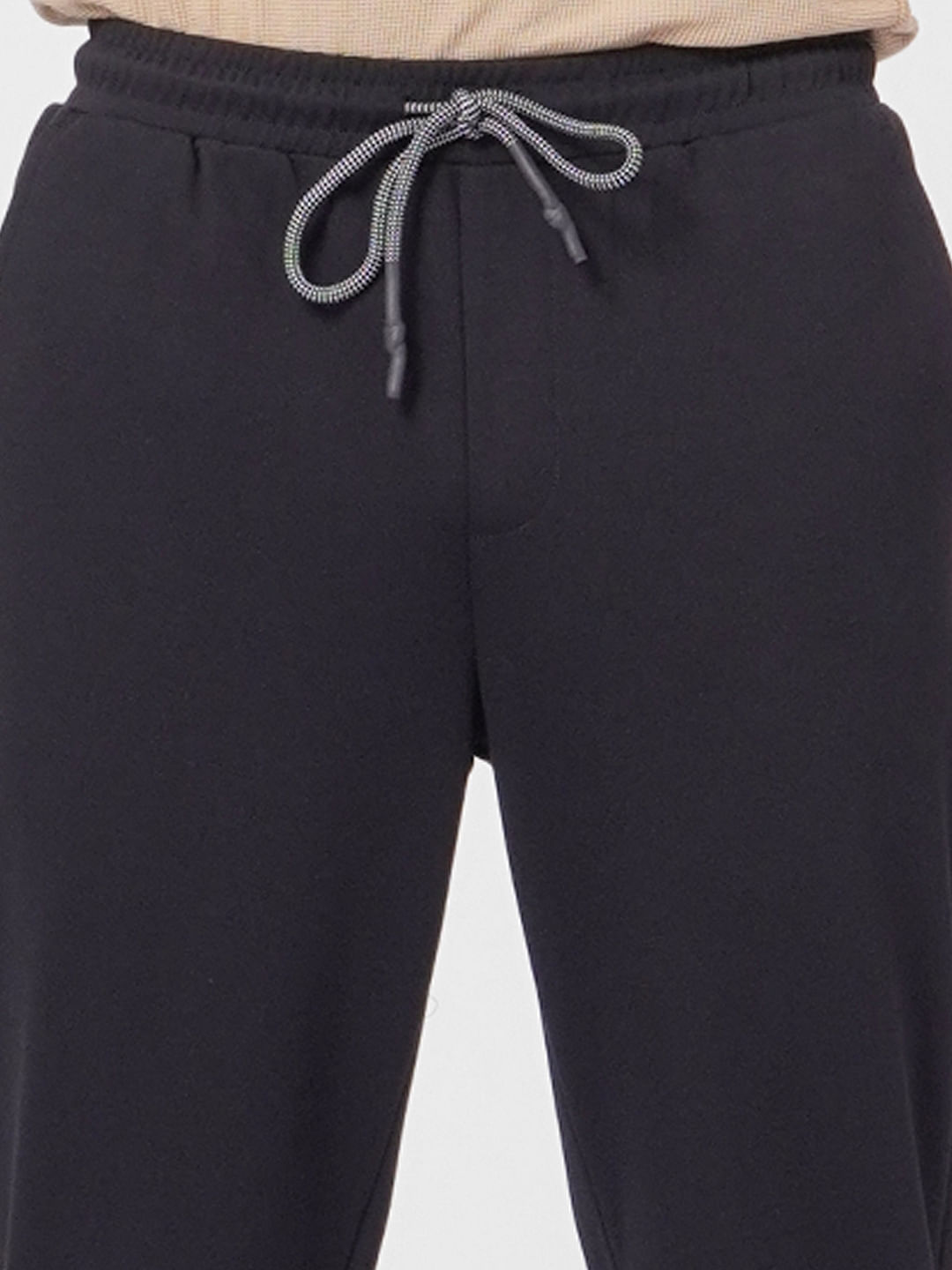 Black Mid Rise Pants