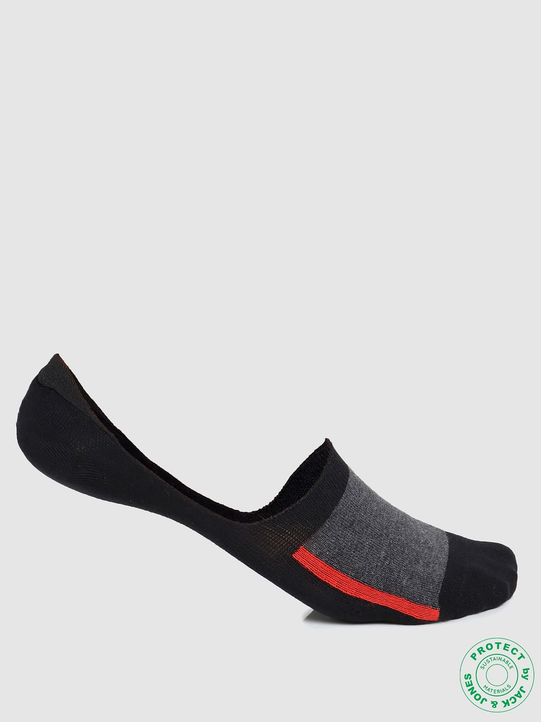 Black Colourblocked Footies - ONE