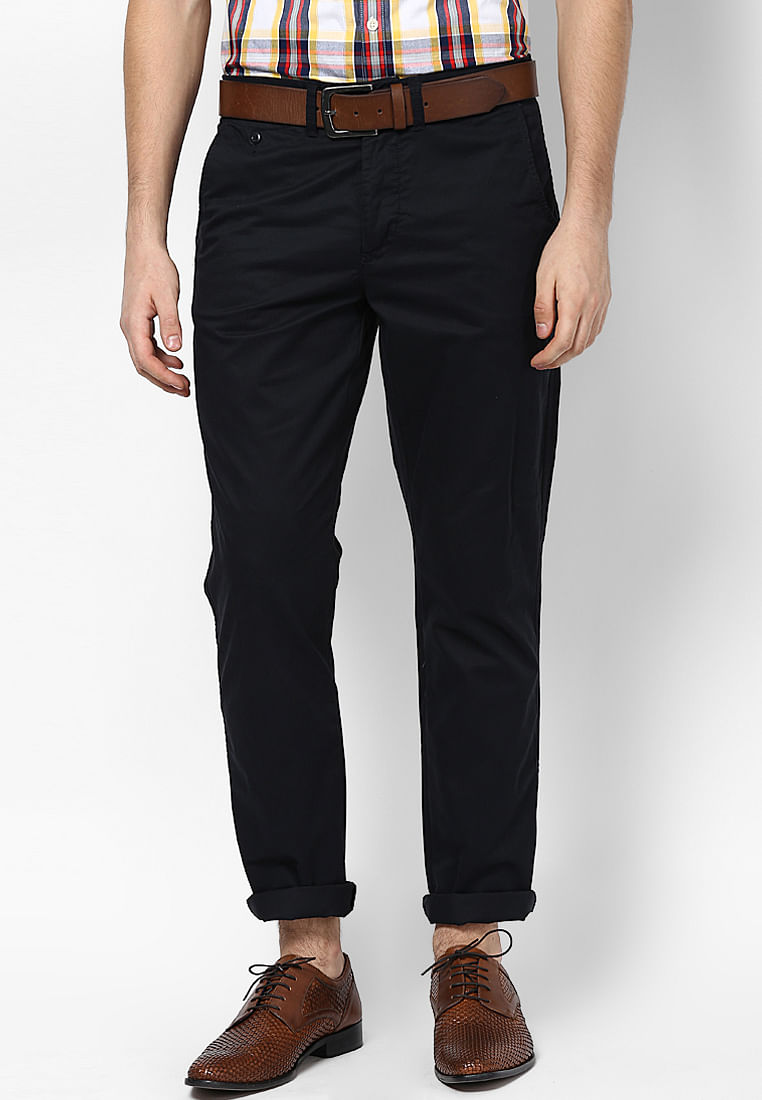 Solid Casual Trouser - 30