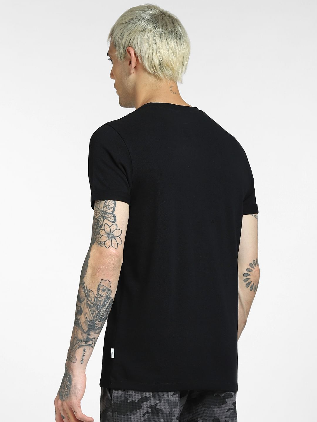 Black Crew Neck T-shirt