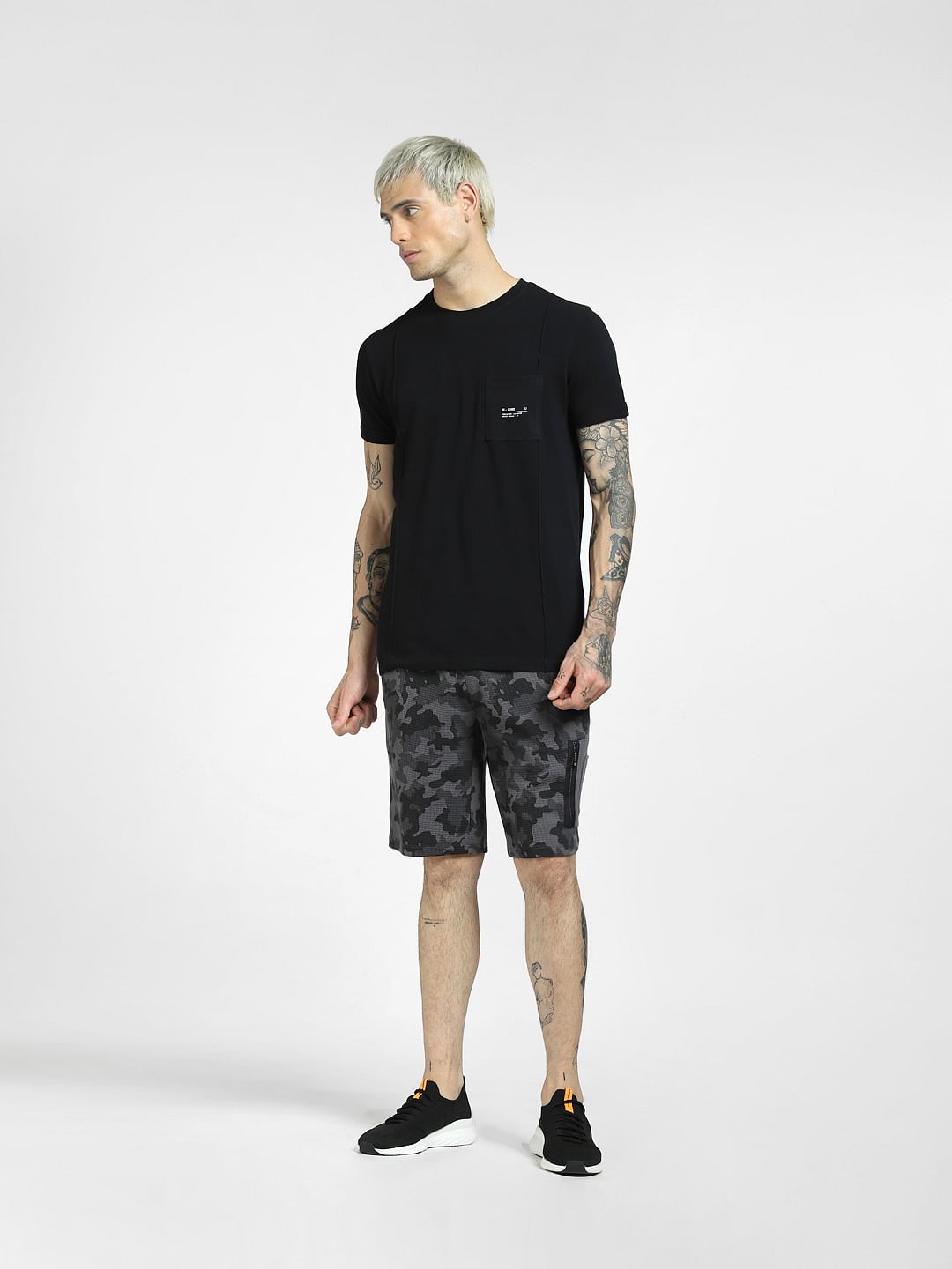 Black Crew Neck T-shirt