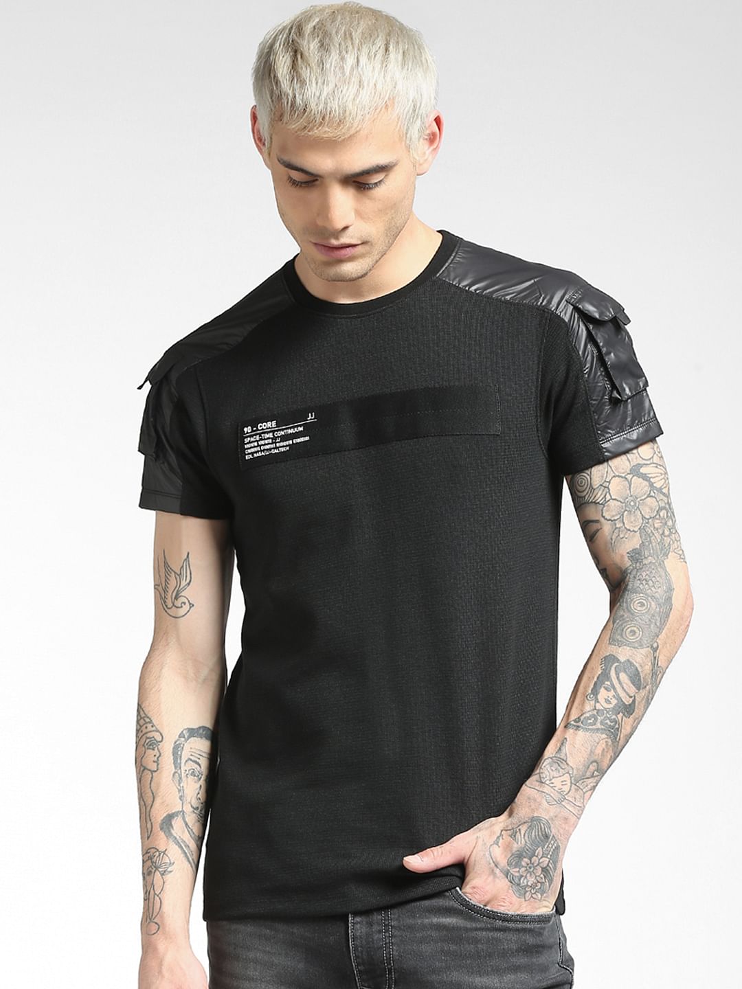 Black Crew Neck T-shirt