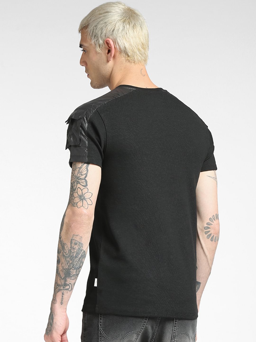Black Crew Neck T-shirt