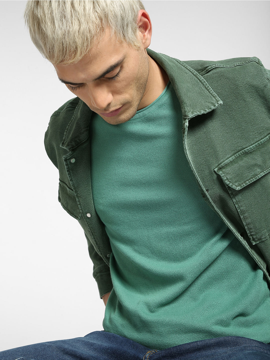 Green Pullover - S
