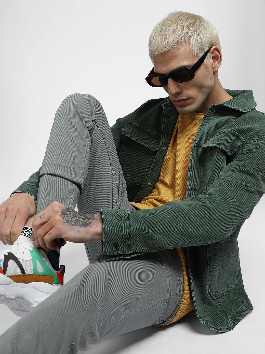 Yellow Knit Pullover - S