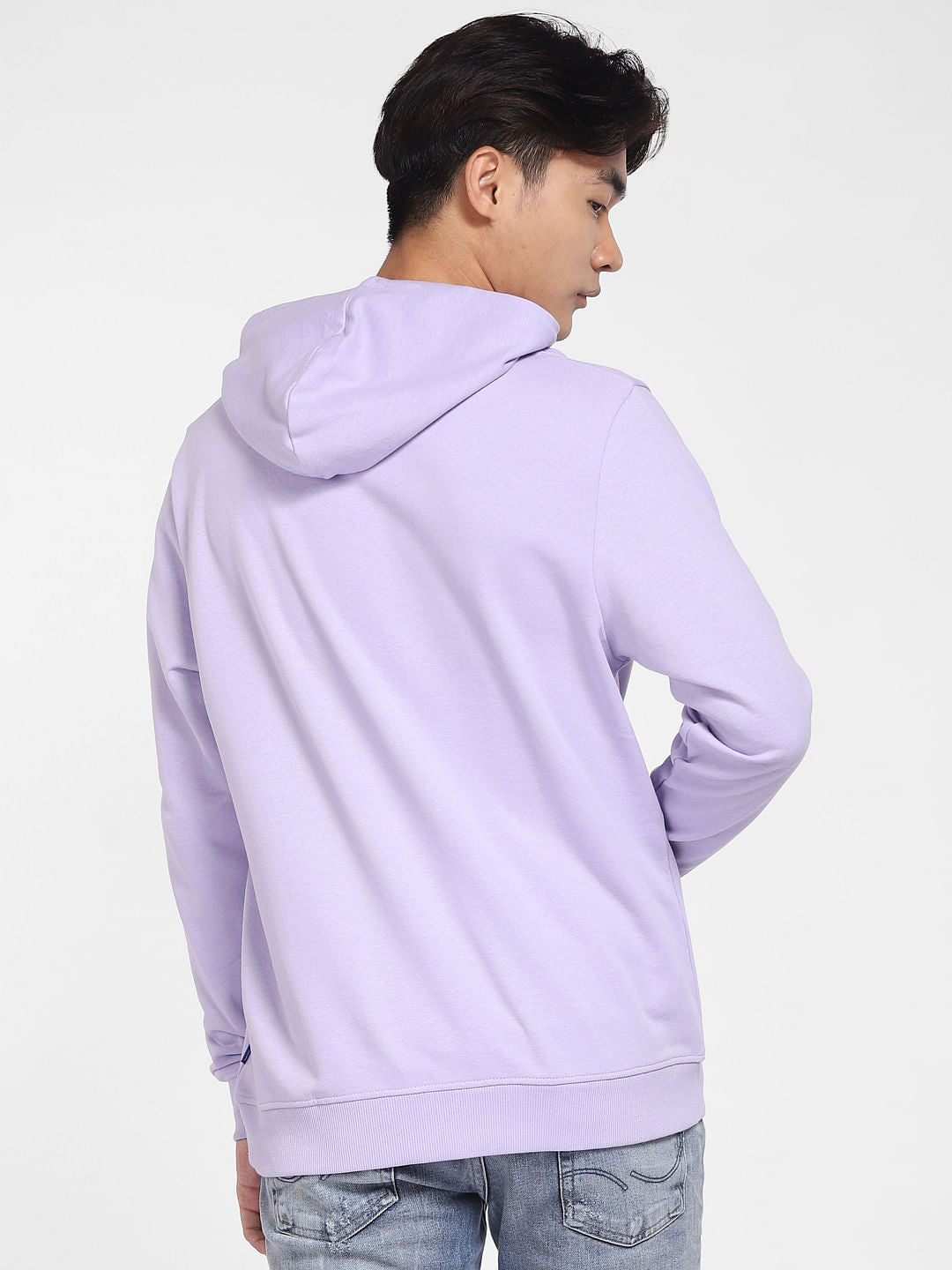 Purple Hooded Sweatshirt