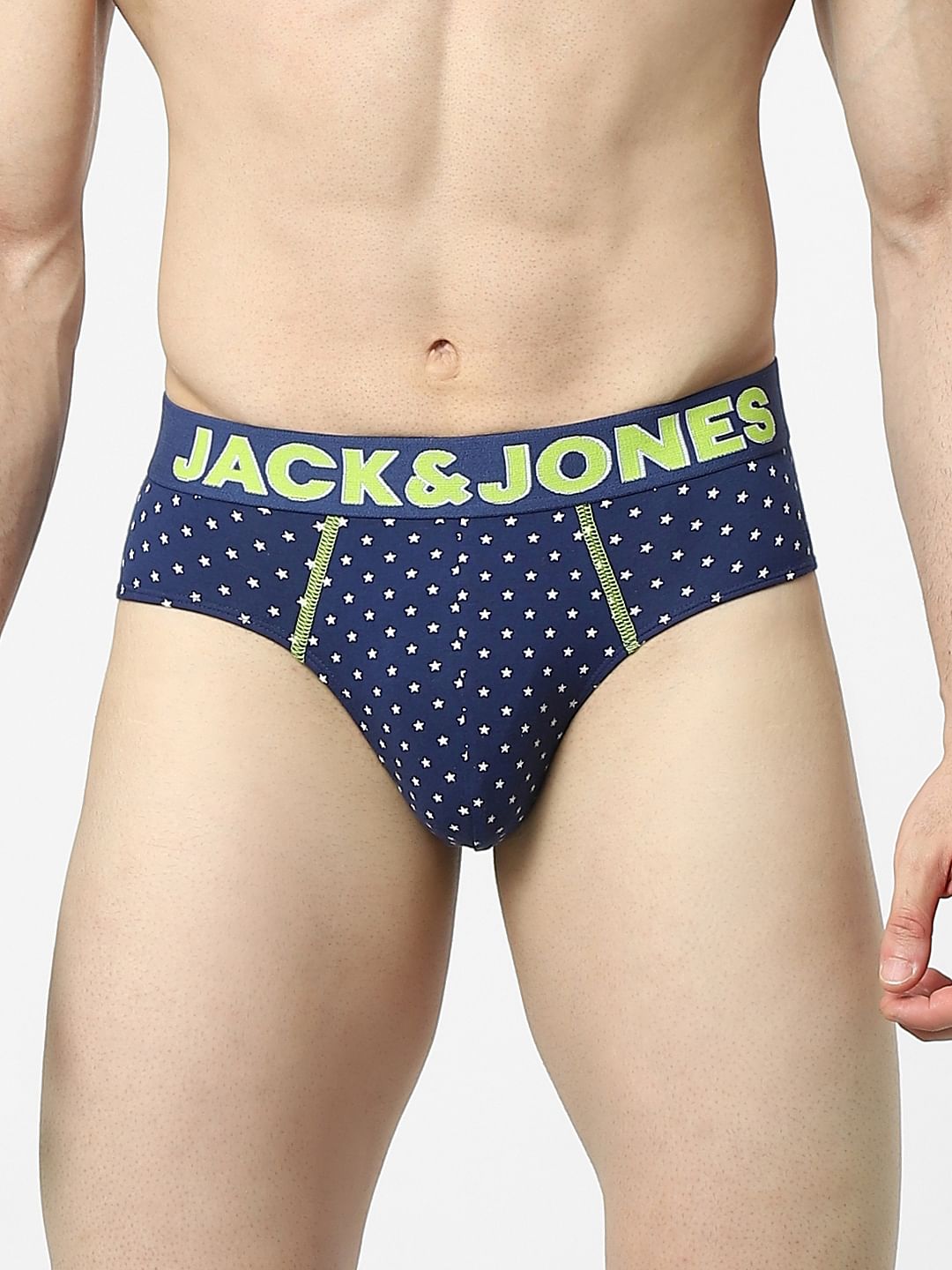 Blue Star Print Briefs