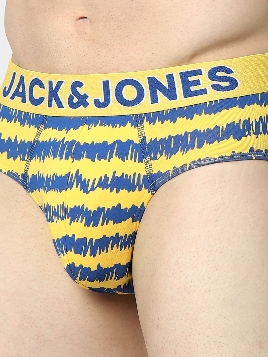 Yellow Striped Briefs