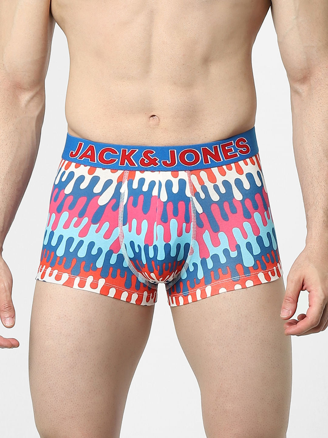 Multi-Colour Printed Trunks - S
