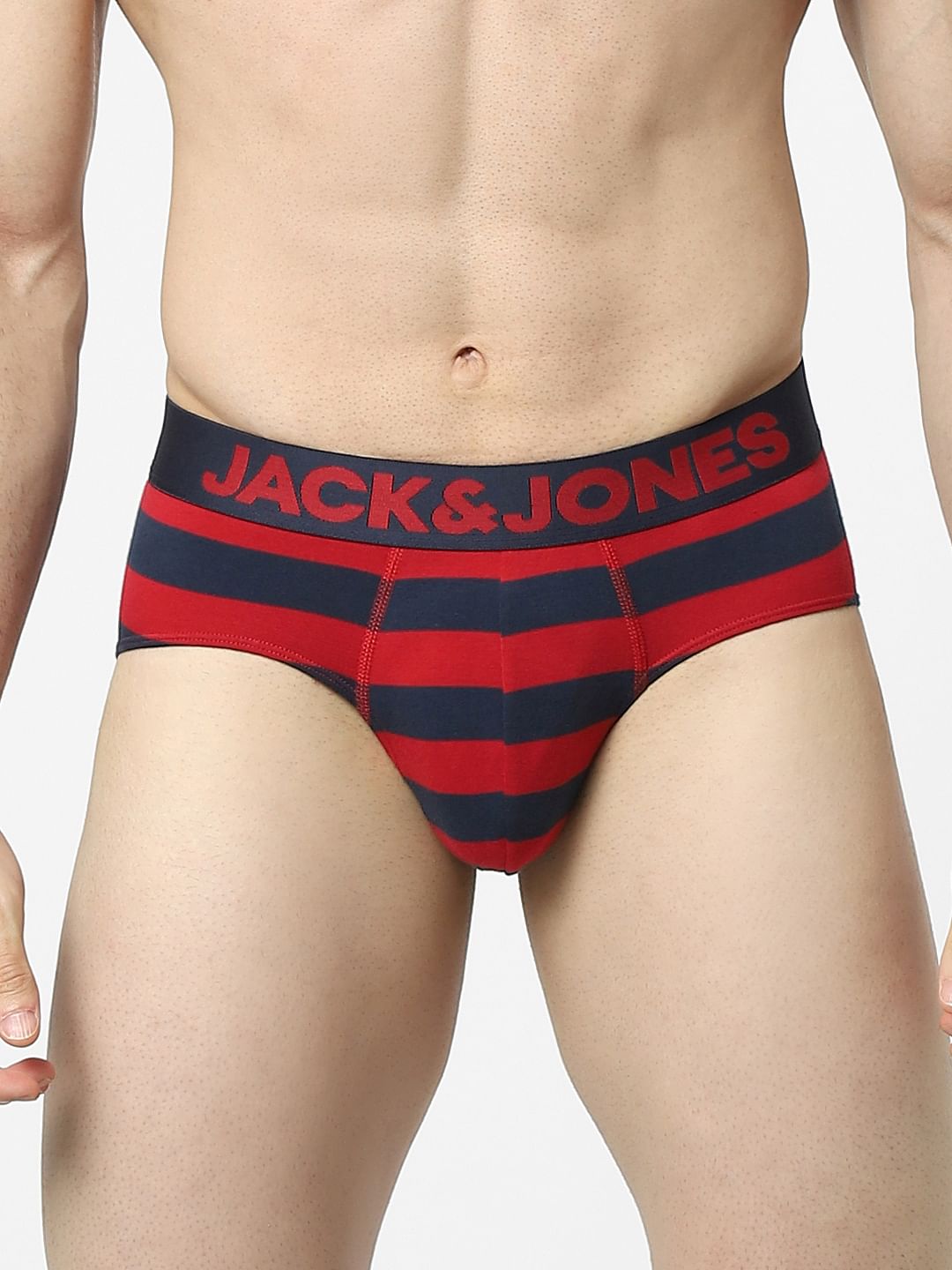 Red Striped Briefs