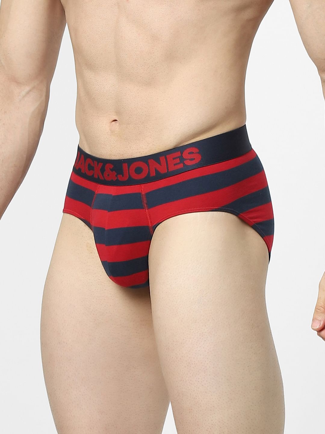 Red Striped Briefs