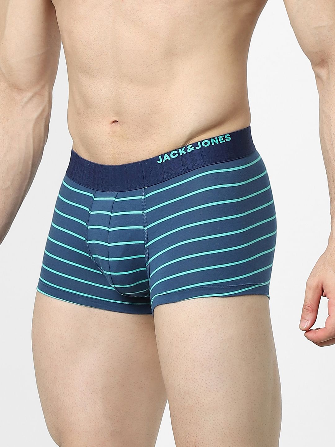 Blue Striped Trunks