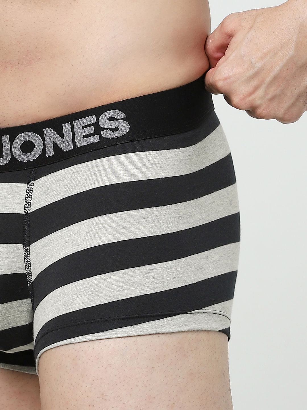 Black Striped Trunks