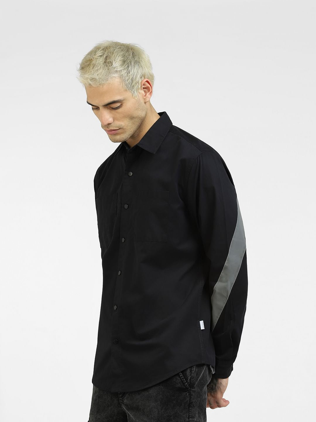 Black Full Sleeves Shirt
