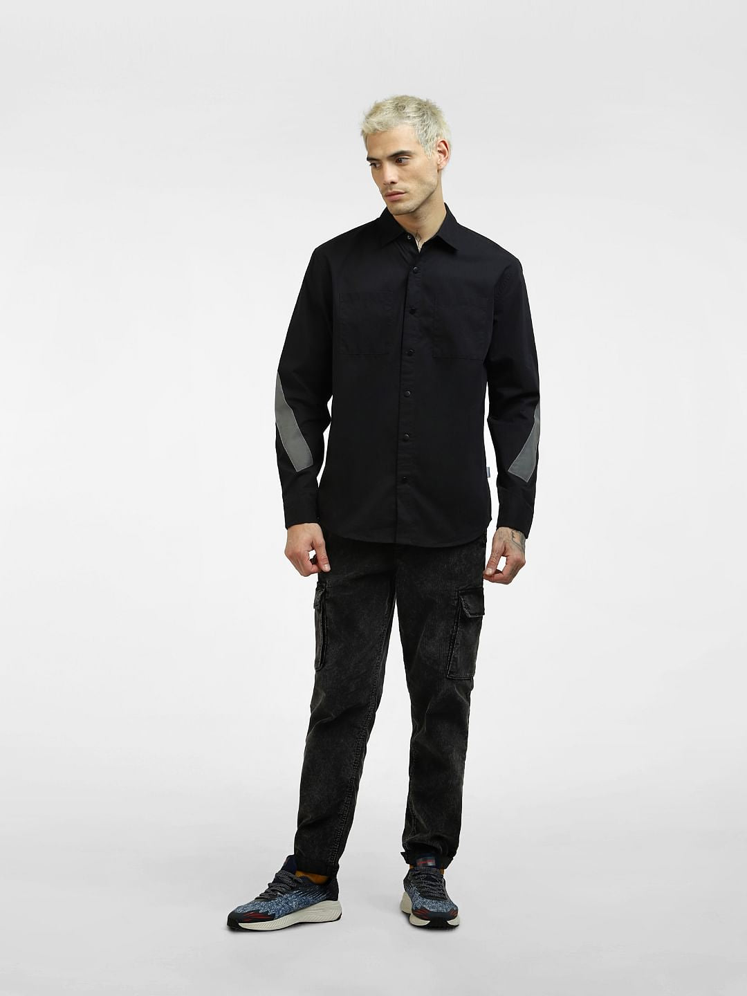 Black Full Sleeves Shirt