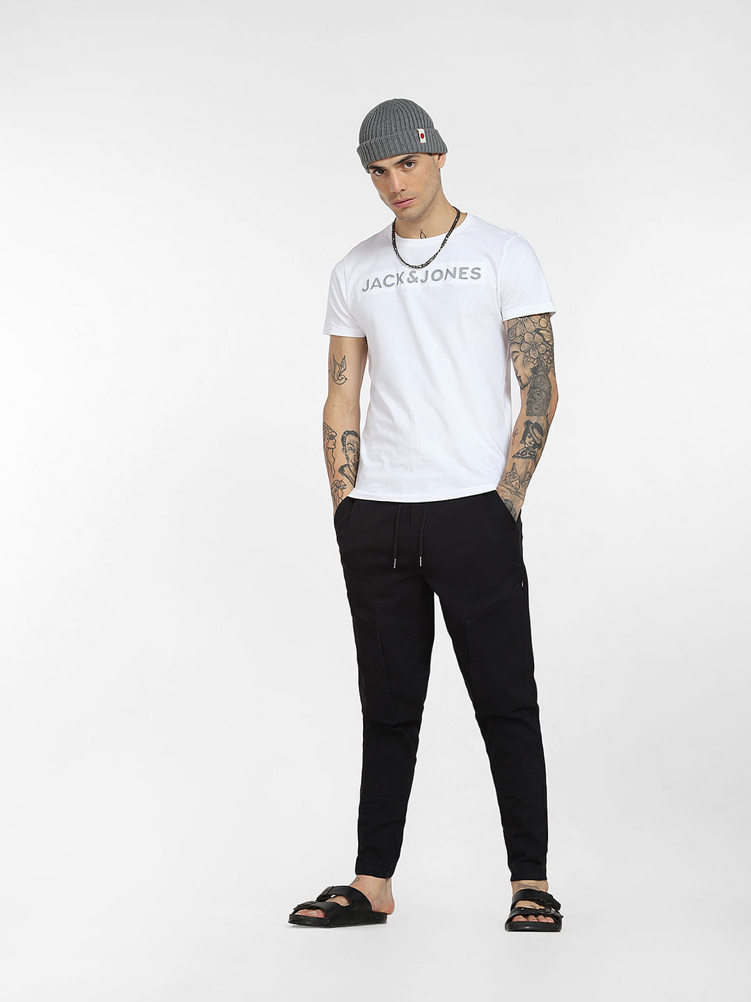 Black Mid Rise Sweatpants - S