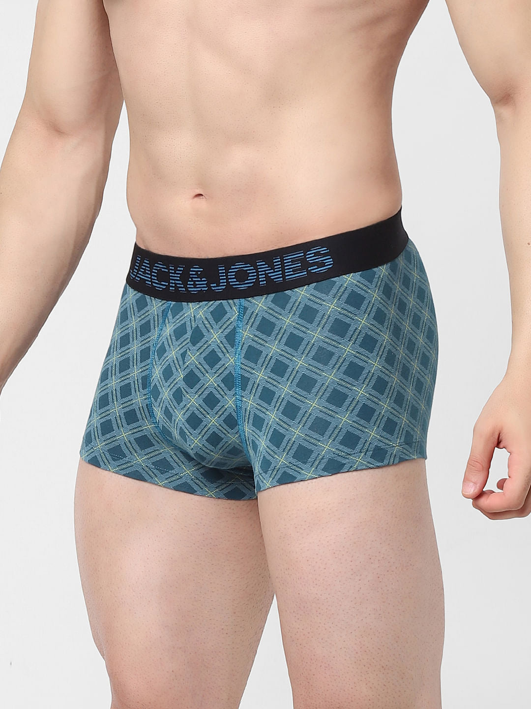 Blue Check Trunks