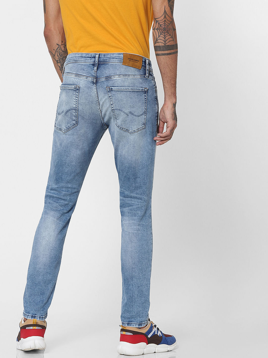 Blue Low Rise Liam Skinny Fit Jeans