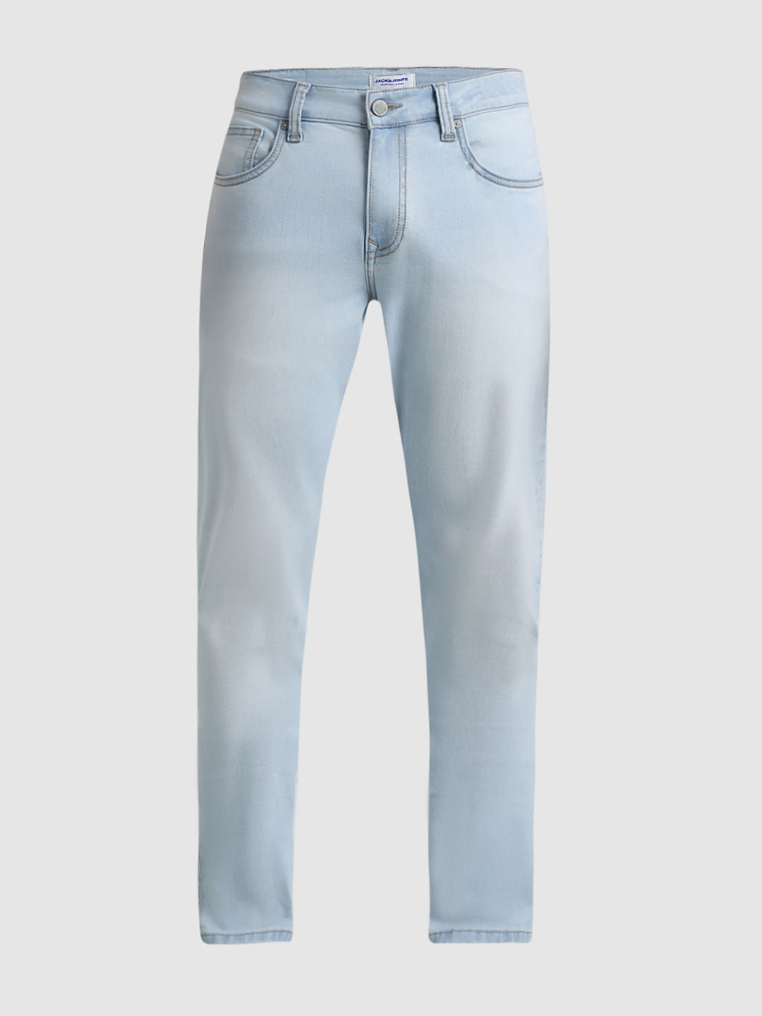 Blue Low Rise Washed Glenn Slim Jeans
