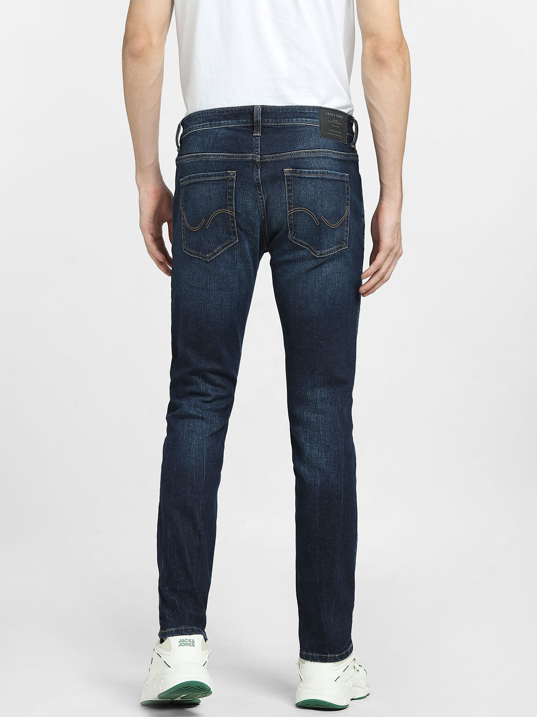 Dark Blue Low Rise Ben Skinny Jeans