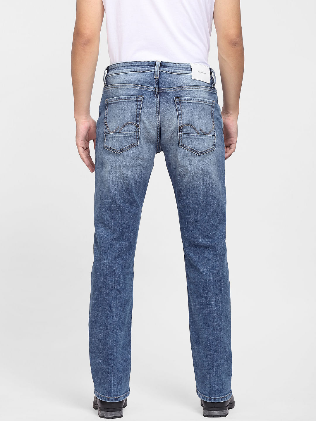 Blue High Rise Ray Bootcut Jeans