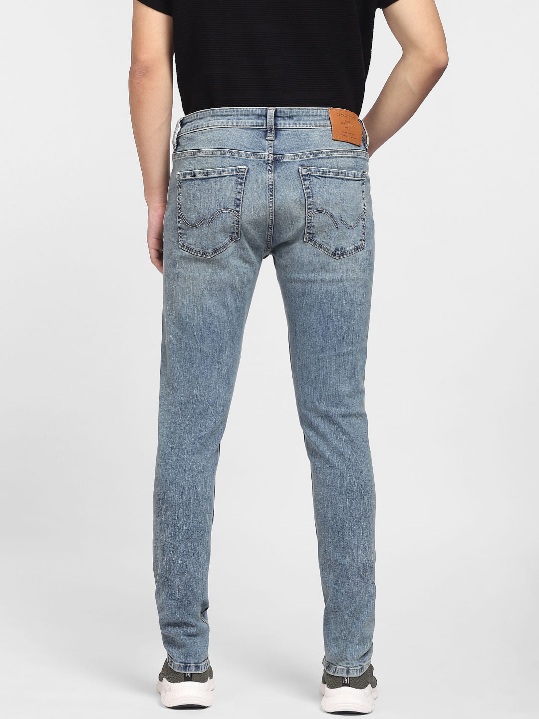 Blue Low Rise Liam Skinny Fit Jeans