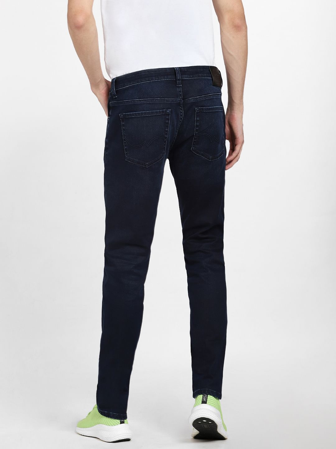 Dark Blue Low Rise Ben Skinny Jeans