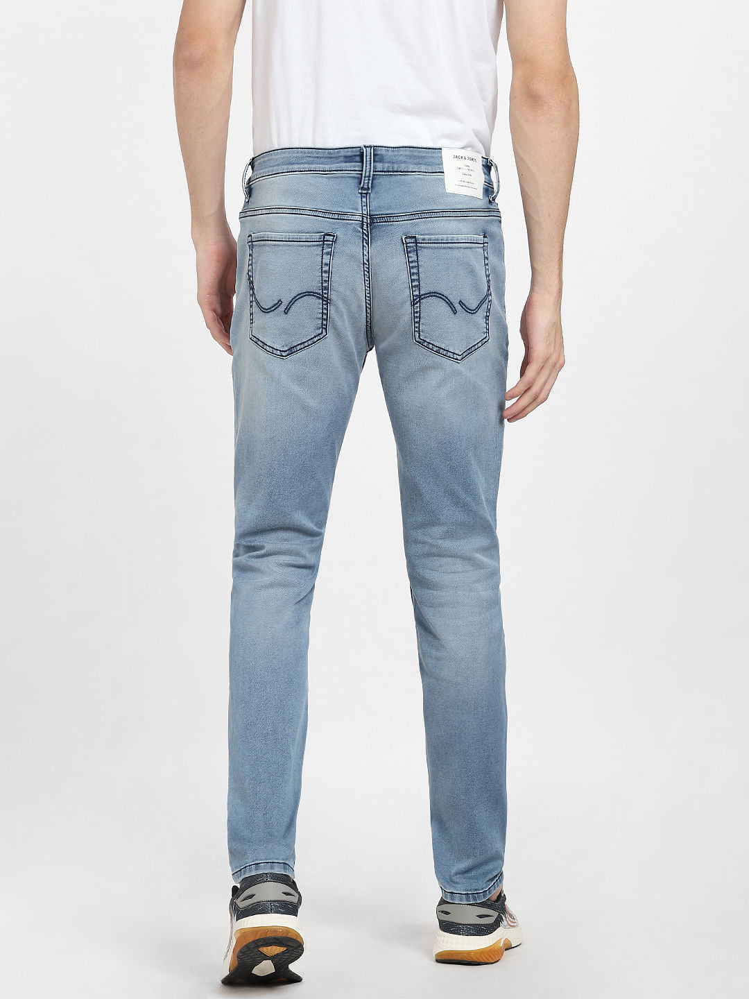 Light Blue Low Rise Glenn Slim Jeans
