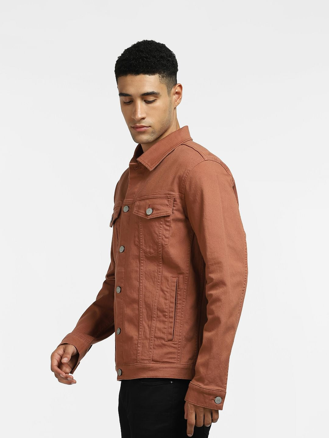 Brown Denim Jacket