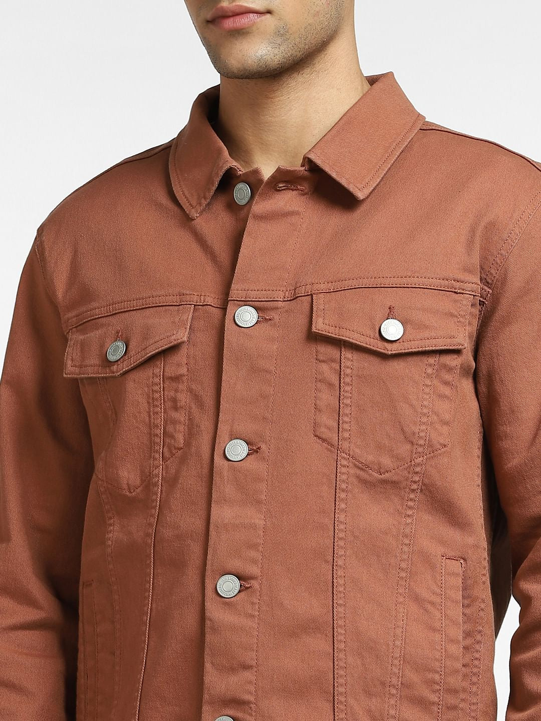 Brown Denim Jacket