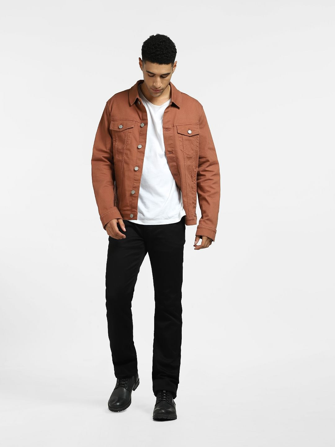 Brown Denim Jacket