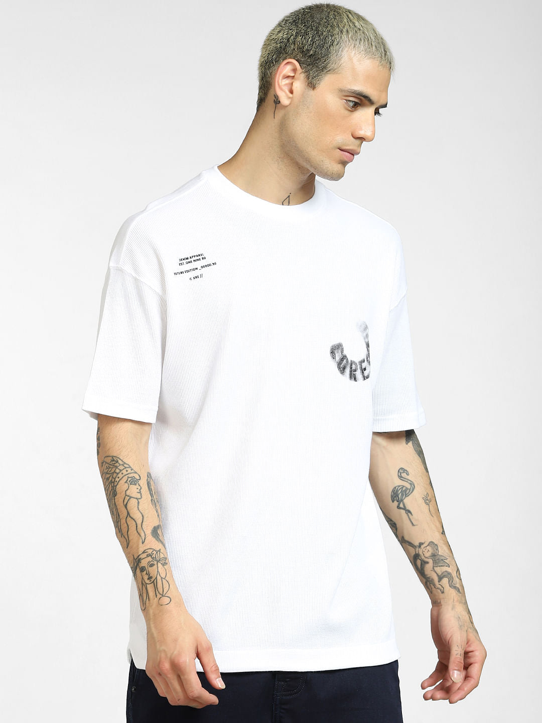 White Crew Neck T-shirt