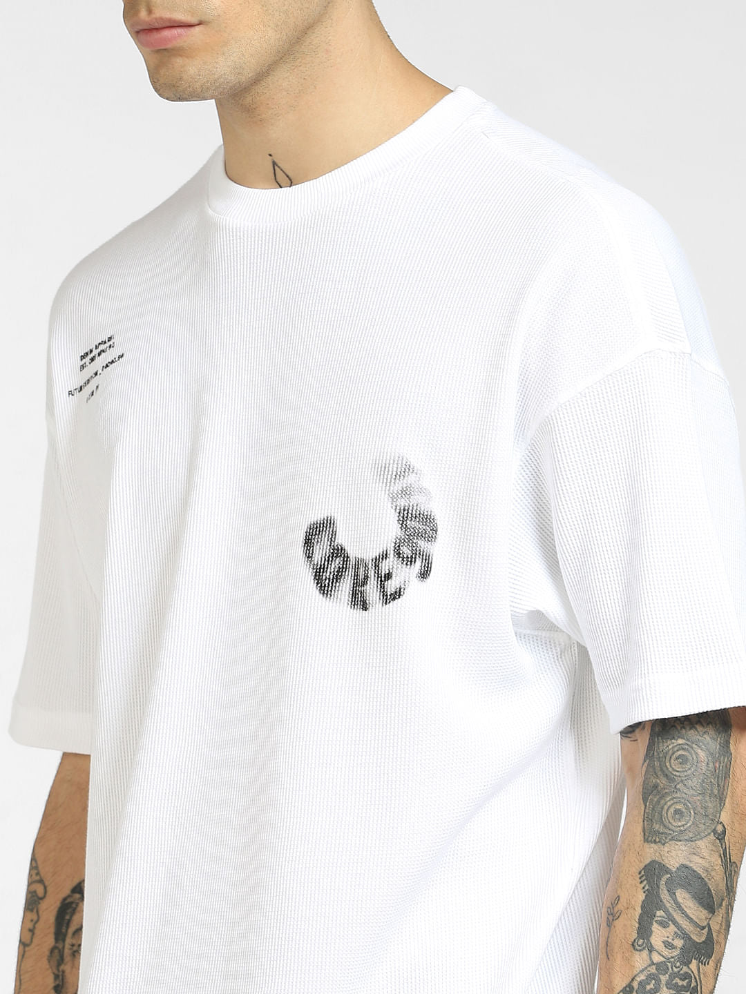 White Crew Neck T-shirt