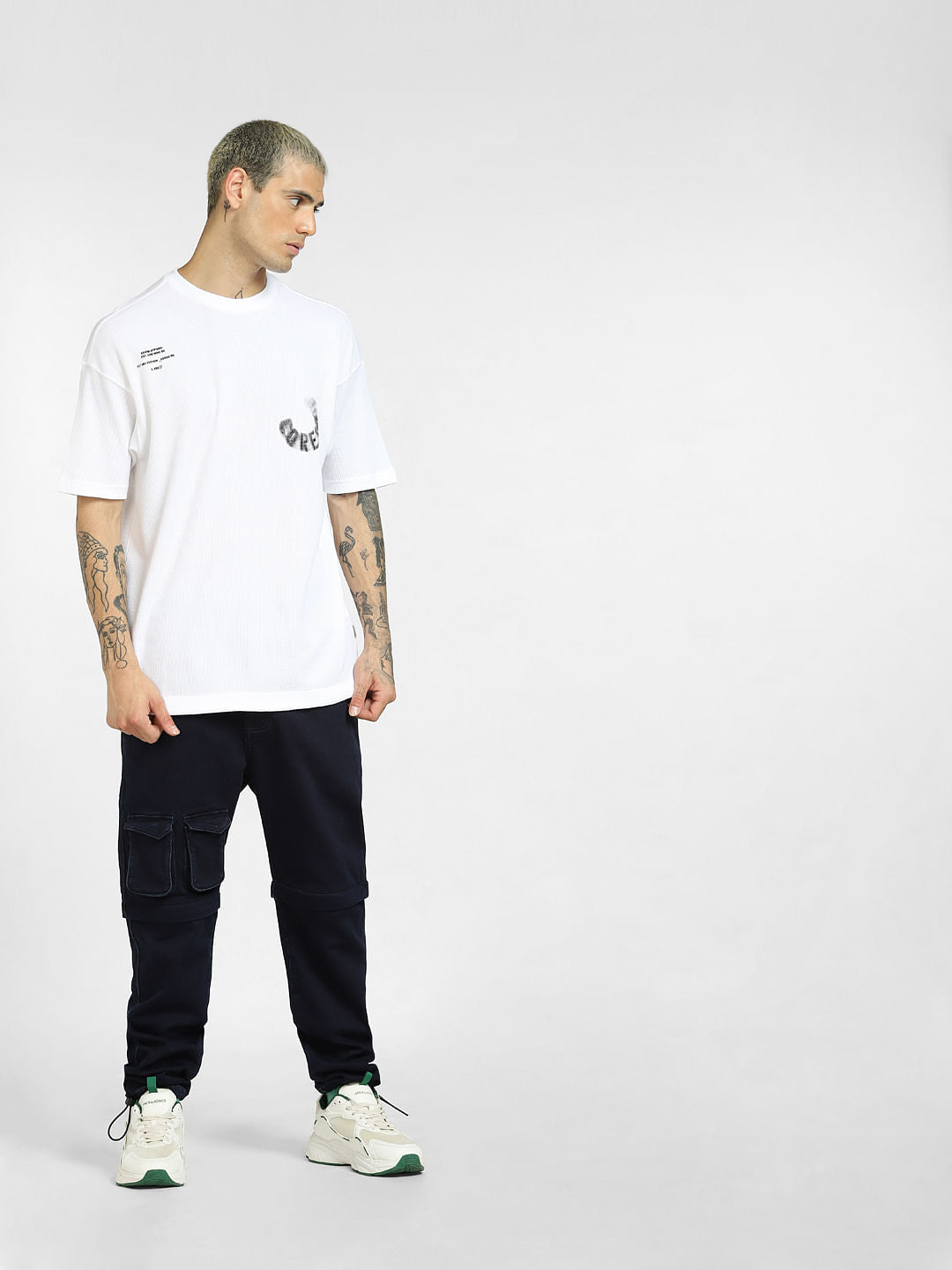 White Crew Neck T-shirt