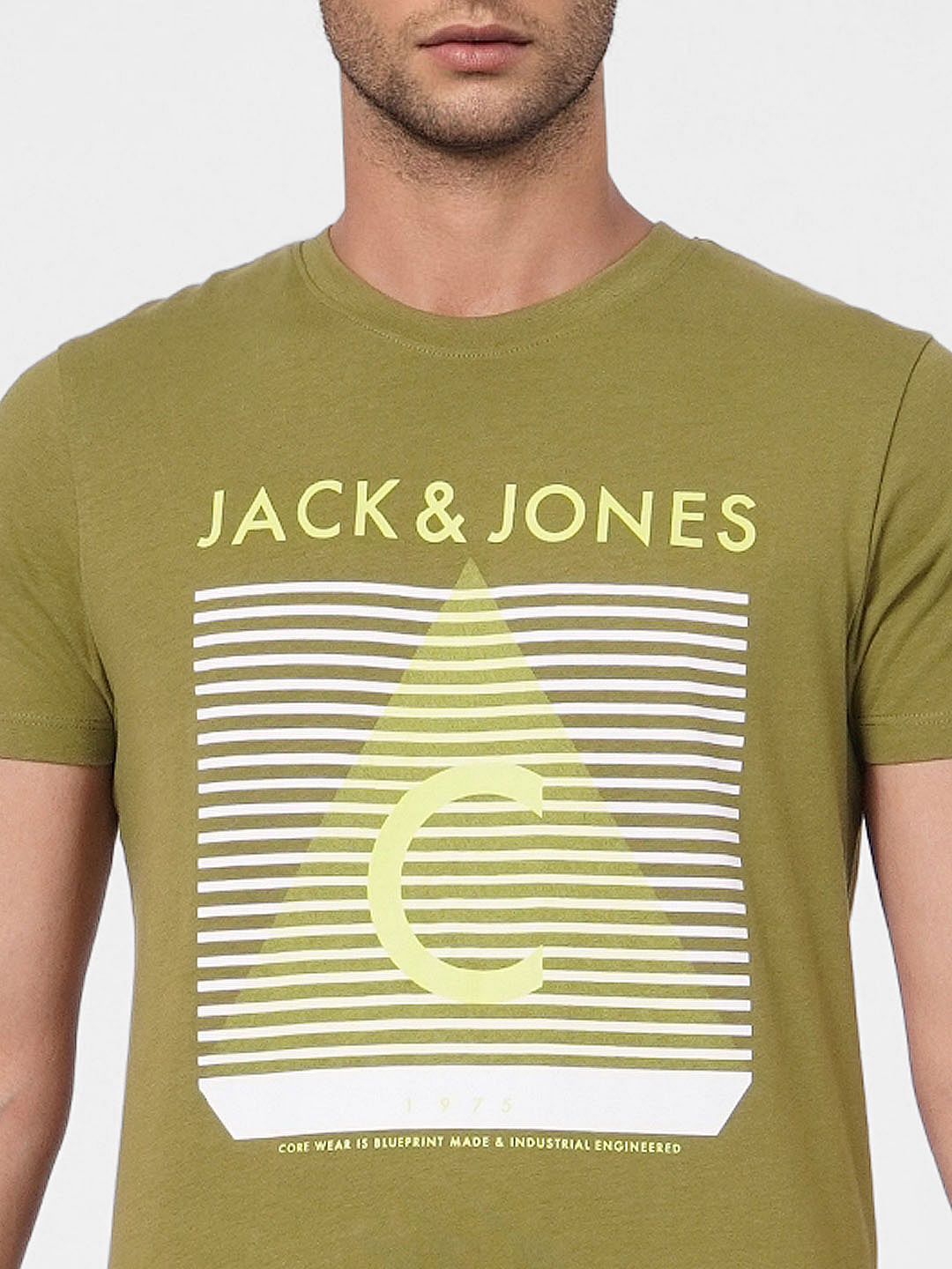 Green Horizontal Stripe T-shirt