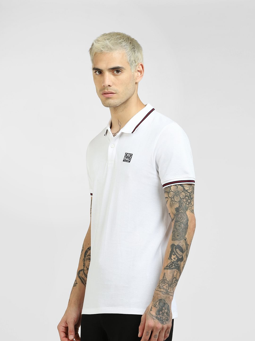White Polo T-shirt