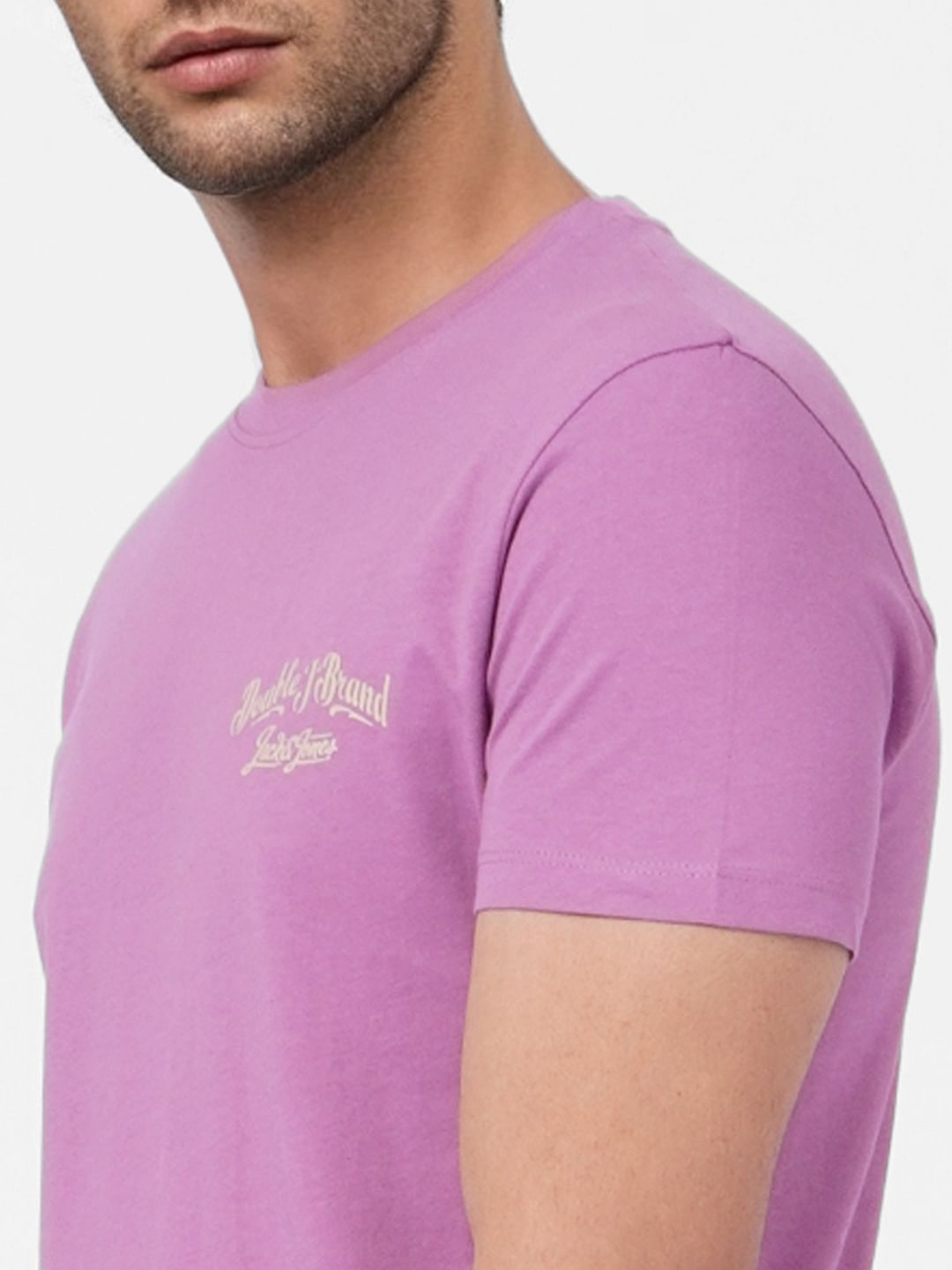 Purple Crew Neck T-shirt